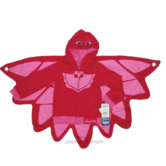 pj masks Shirts Tops Owlette Pj Masks Hoodie Fleece Lined